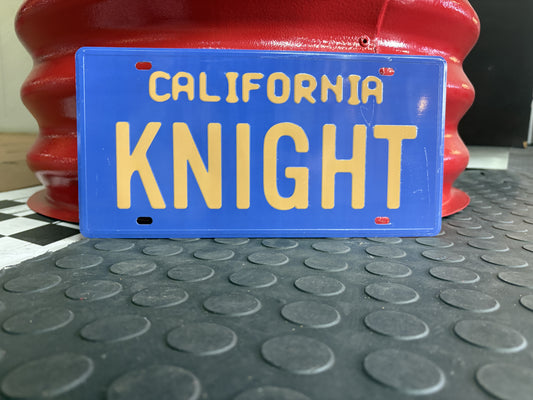 Decorative License Plate - Knight Rider