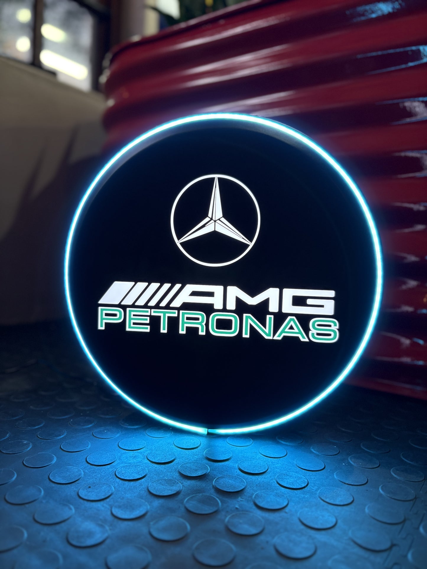 Wall Light - F1 Neon Style LED Mercedes